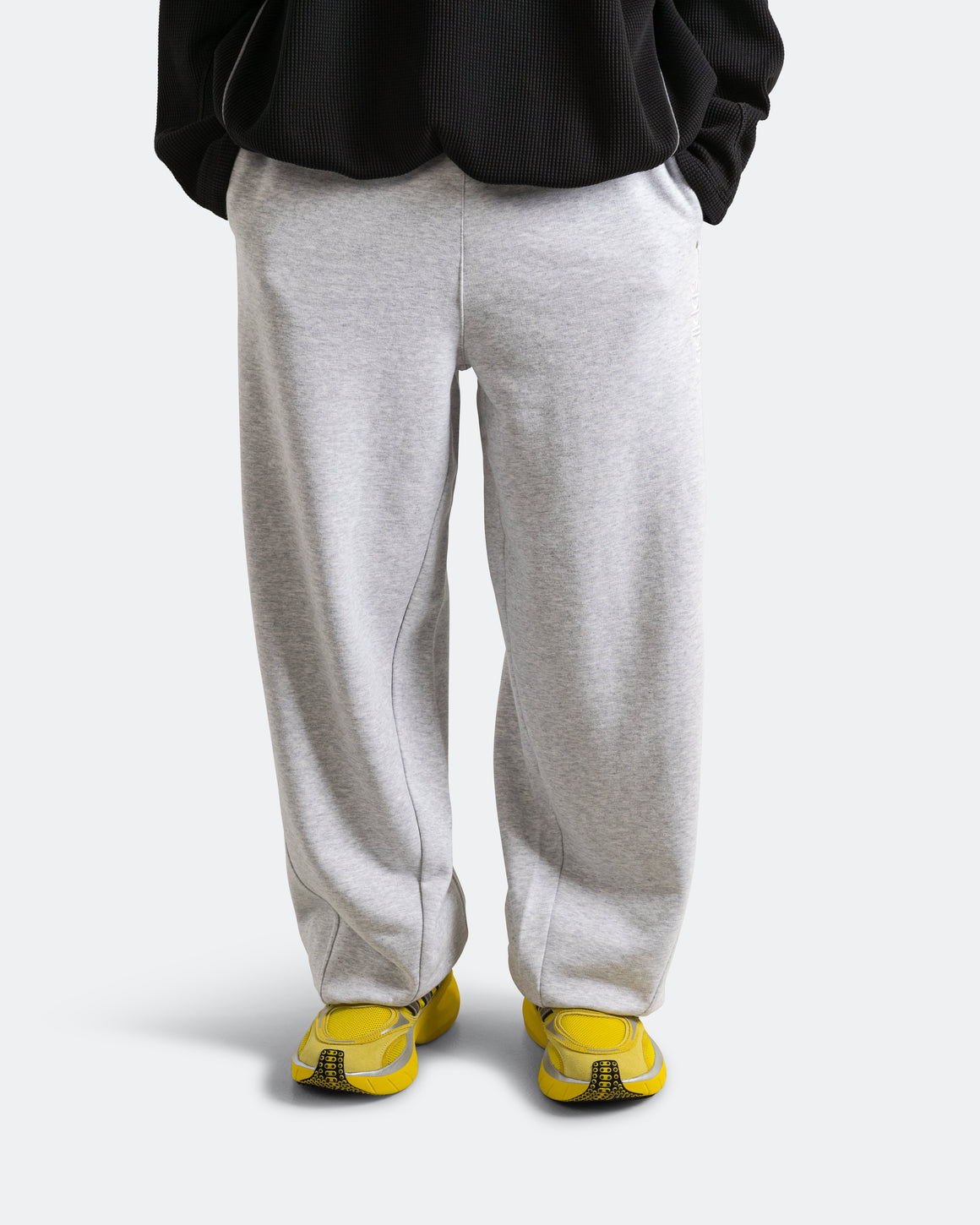 adidas - Santa Monica Sweatpant - Light Heather Grey - UP THERE