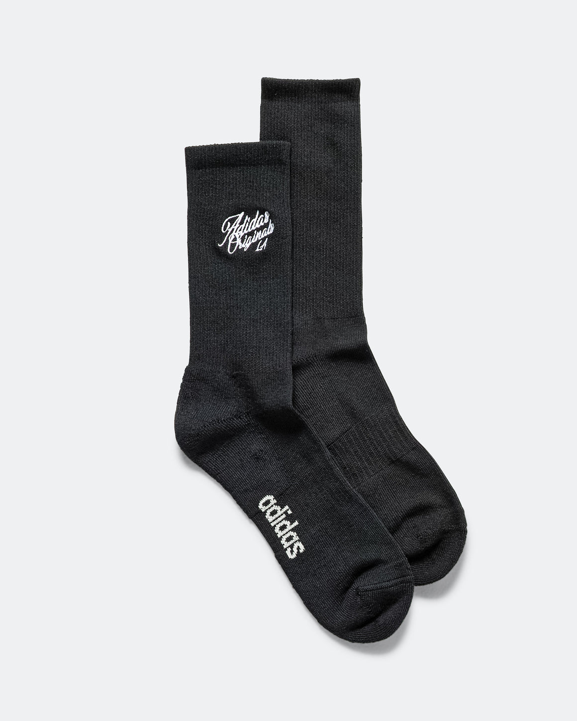 adidas - Santee Alley Slouch Socks - Black - UP THERE