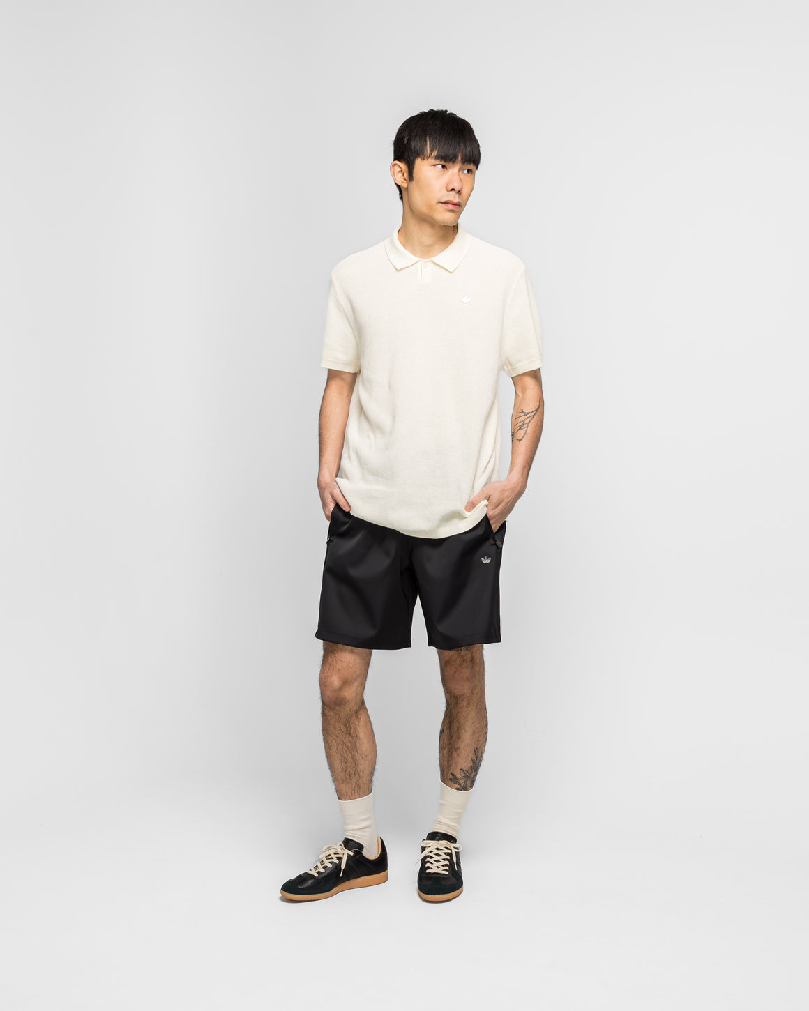 adidas - Satin Short - Black - UP THERE