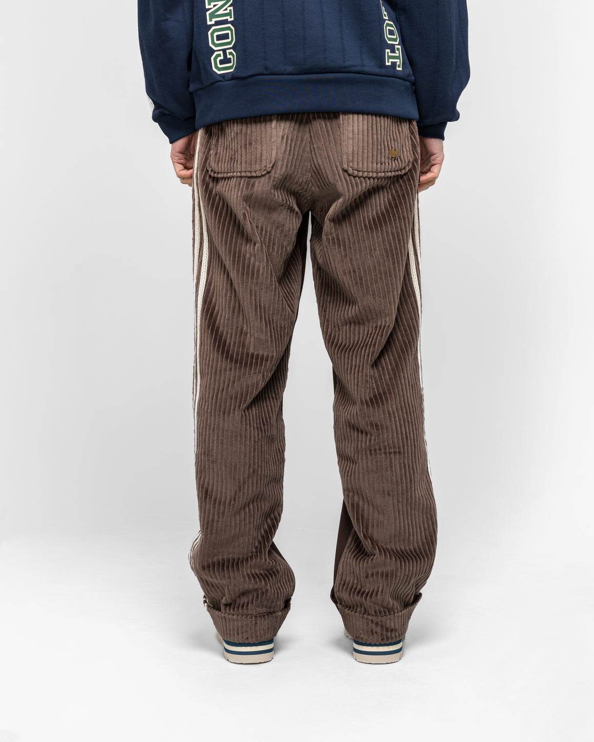 adidas - Sports Slacks x CLOT by Edison Chen - Dark Brown - UP THERE