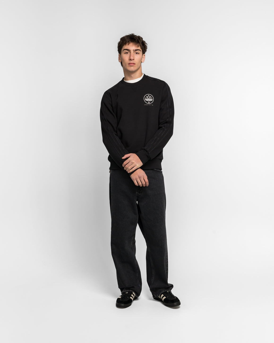 adidas - SPZL FC Crew - Black - UP THERE