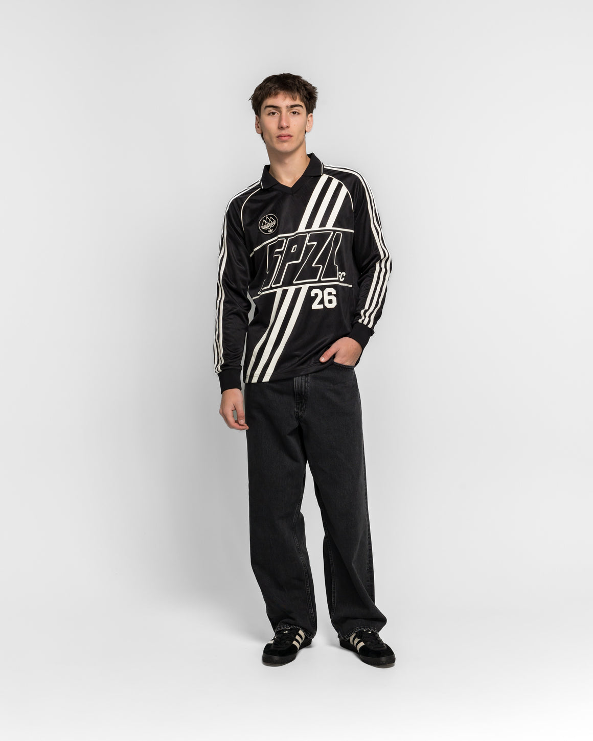 adidas - SPZL FC LS - Black - UP THERE
