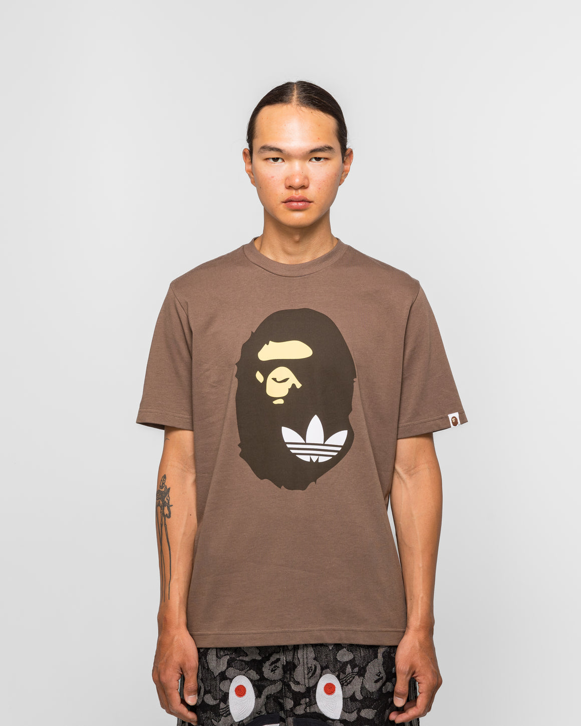 adidas - SSL T-Shirt x BAPE - Earth Strata - UP THERE