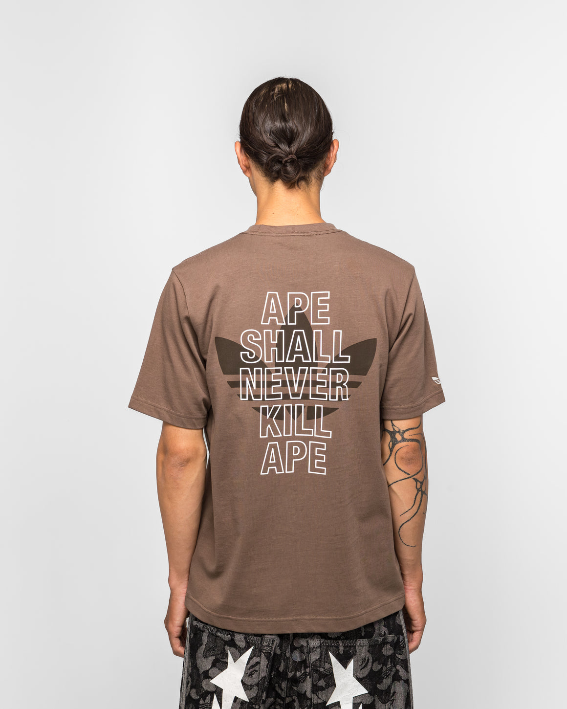 adidas - SSL T-Shirt x BAPE - Earth Strata - UP THERE