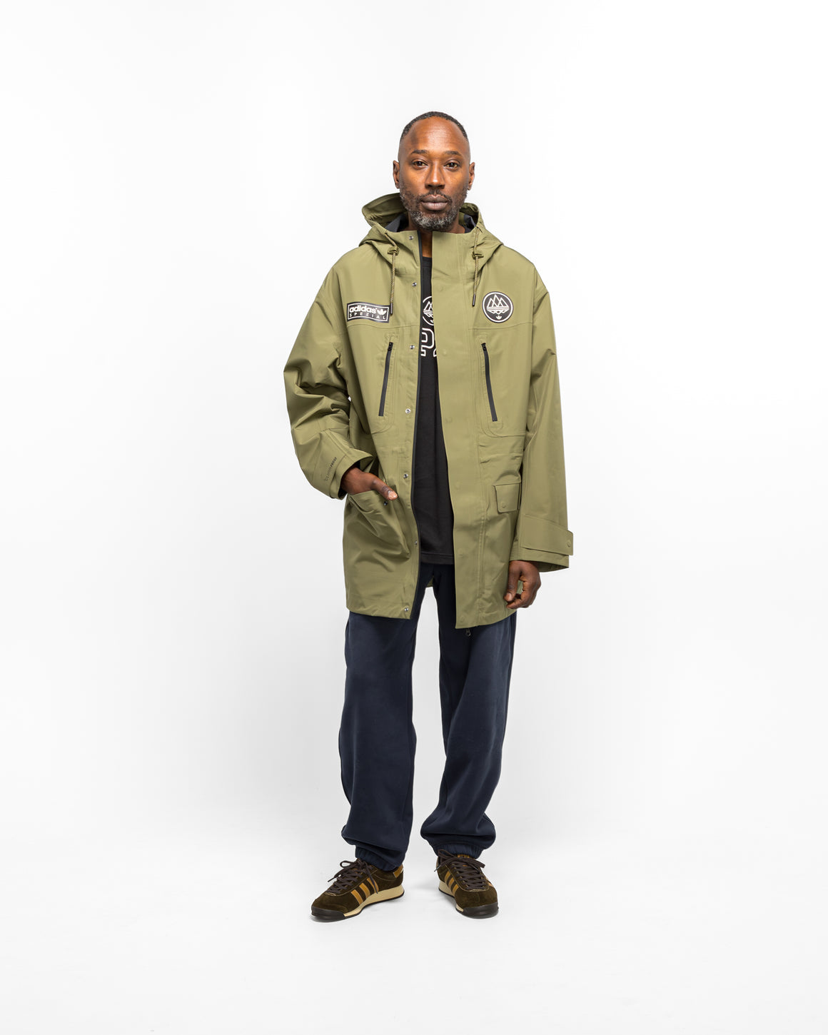 adidas - Sunnyhurst SPZL Anorak - Focus Olive - UP THERE