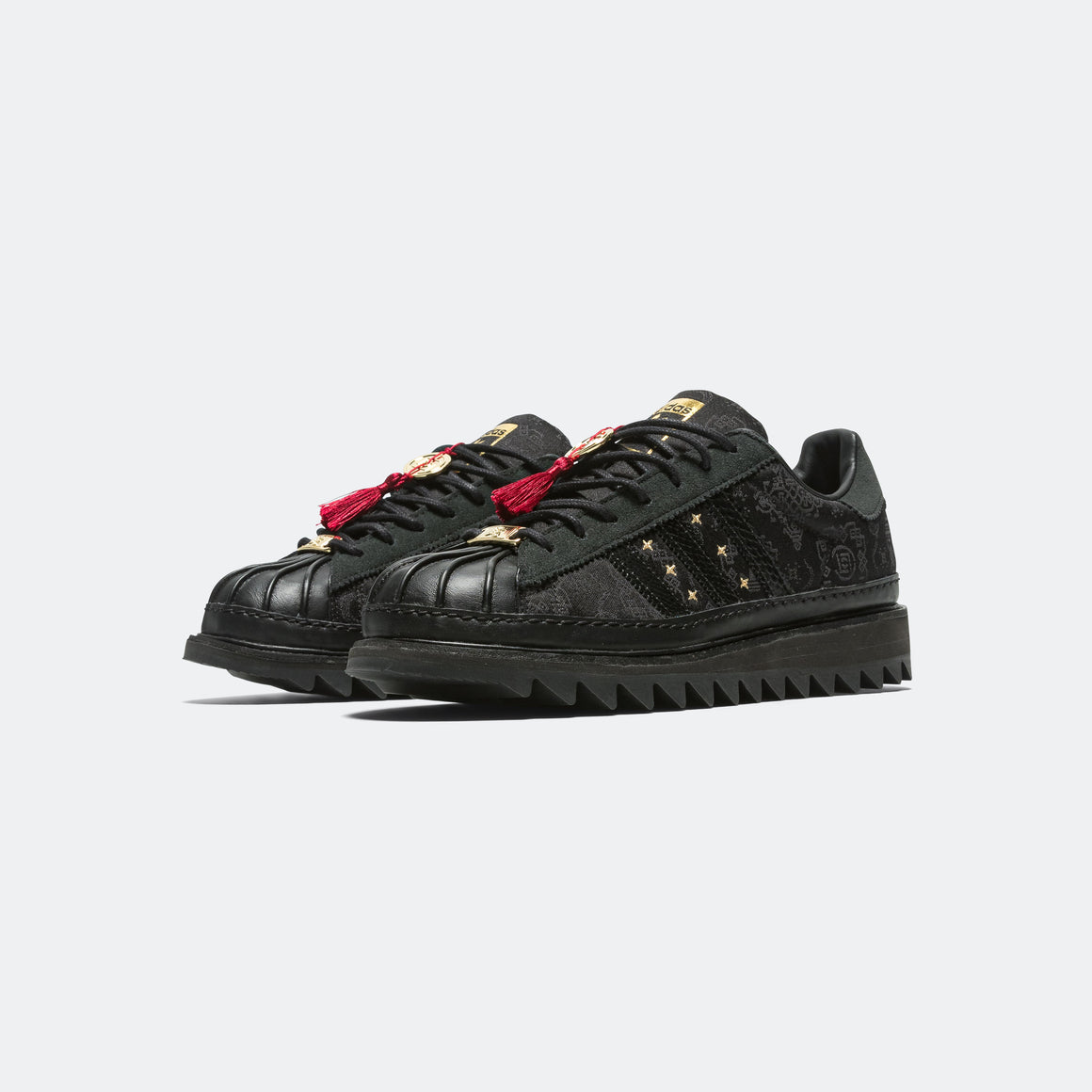 Superstar LNY by Edison Chen x CLOT - Core Black/Carbon-Gold Metallic | UP THERE Superstar LNY by Edison Chen x CLOT - Core Black/Carbon-Gold Metallic | UP THERE