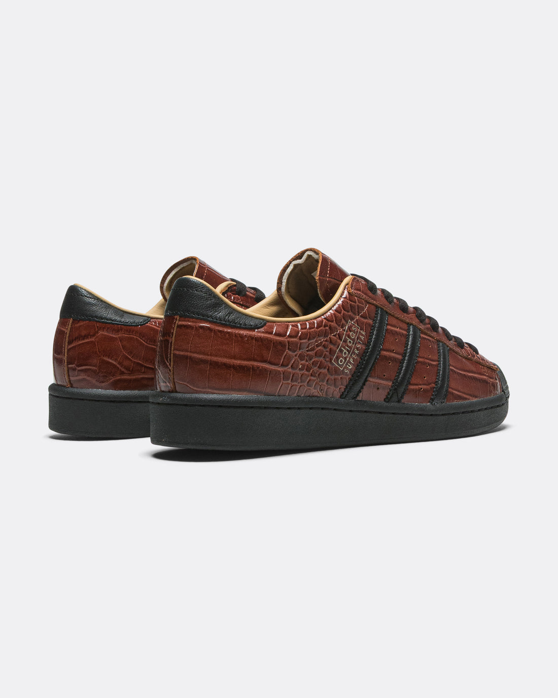 adidas gazelle silver green womens adidas - Superstar Vintage - Fox Brown/Core Black-Golden Beige