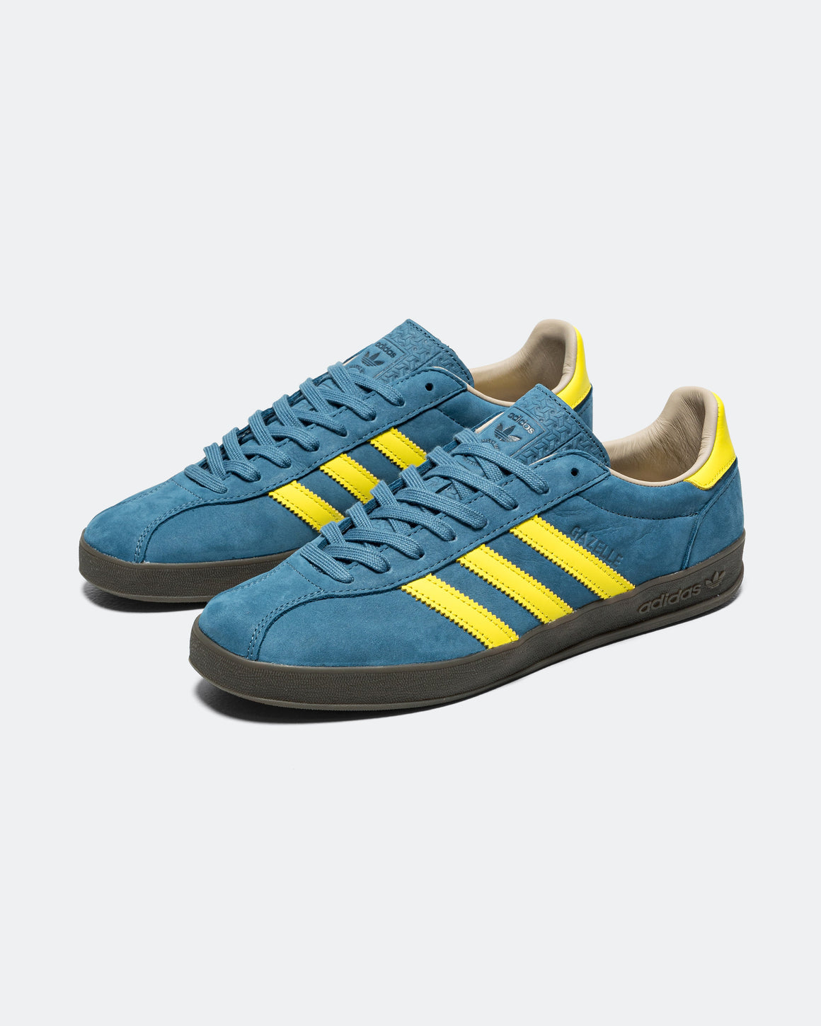 adidas - Gazelle Indoor - Shock Yellow-Charcoal - UP THERE