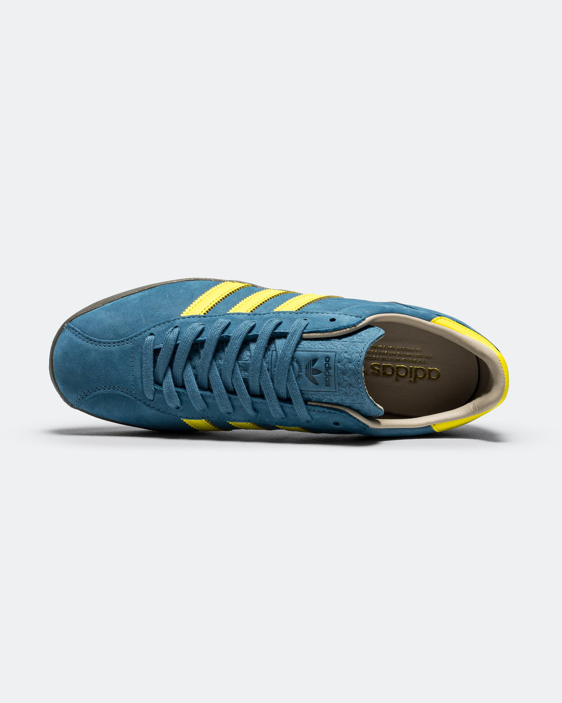 adidas - Gazelle Indoor - Shock Yellow-Charcoal - UP THERE