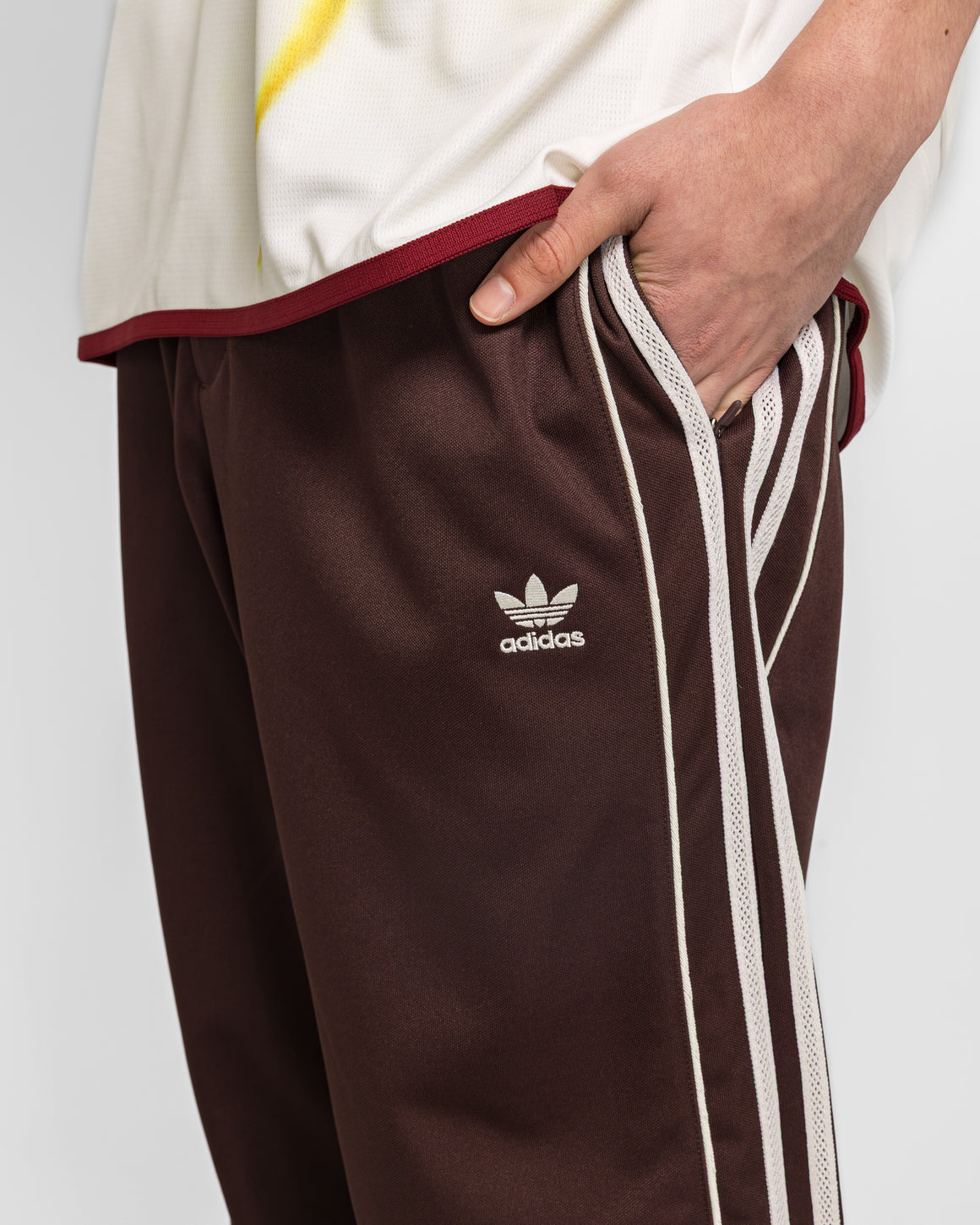 adidas - Track Pant x Wales Bonner - Shadow Brown - UP THERE