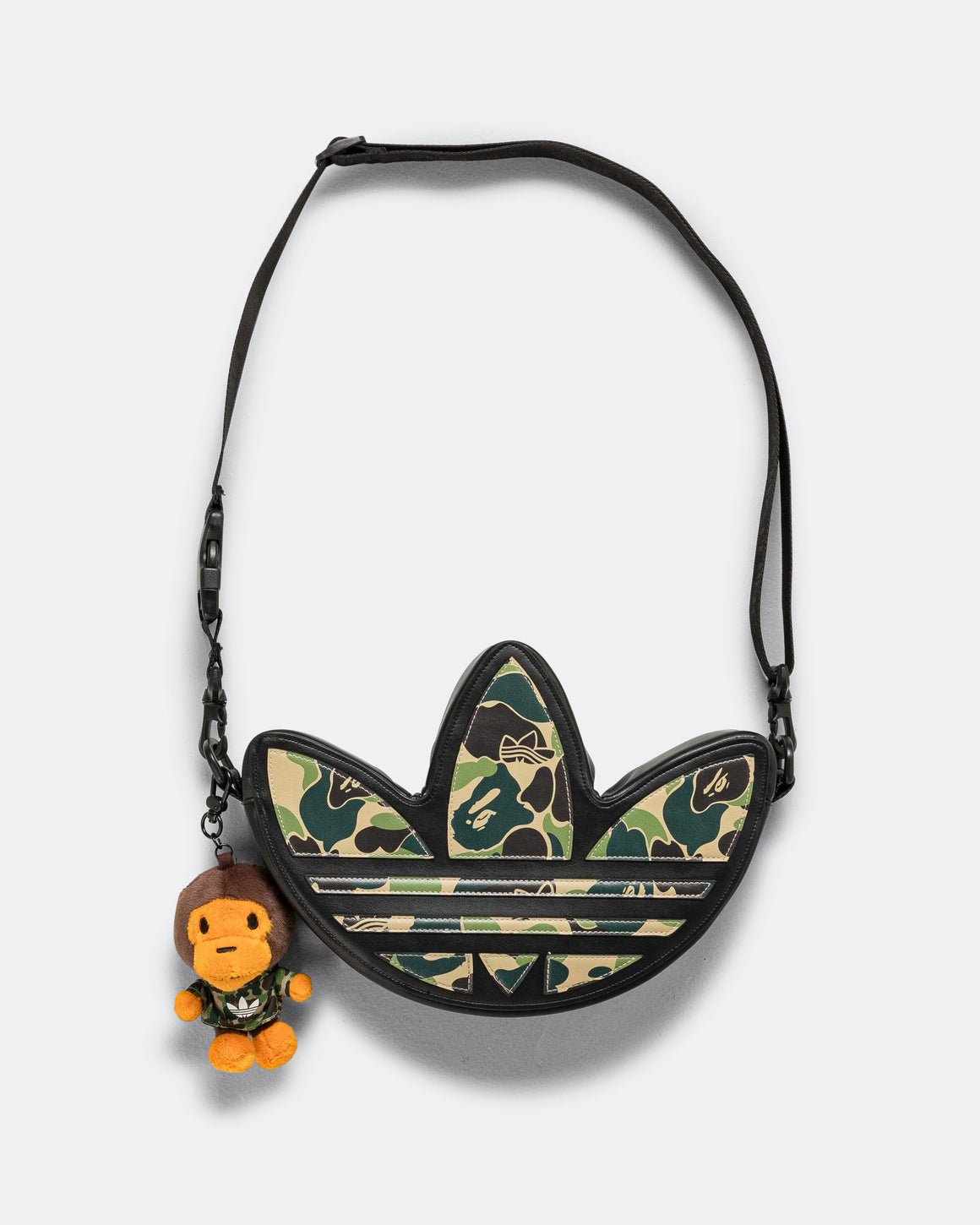 adidas - Trefoil Shoulder Bag x BAPE - Black - UP THERE