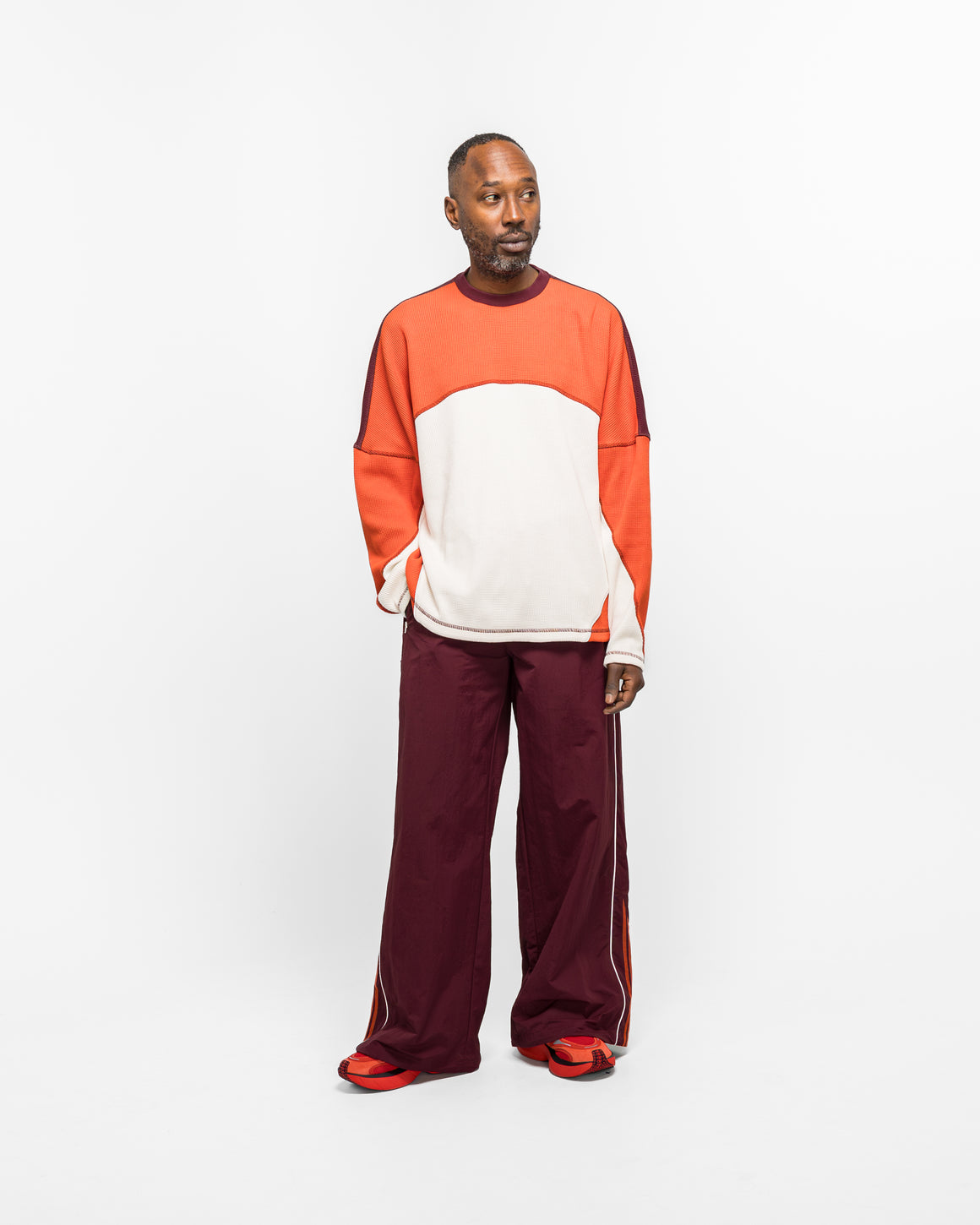 adidas - Venice Wind Pant - Maroon - UP THERE