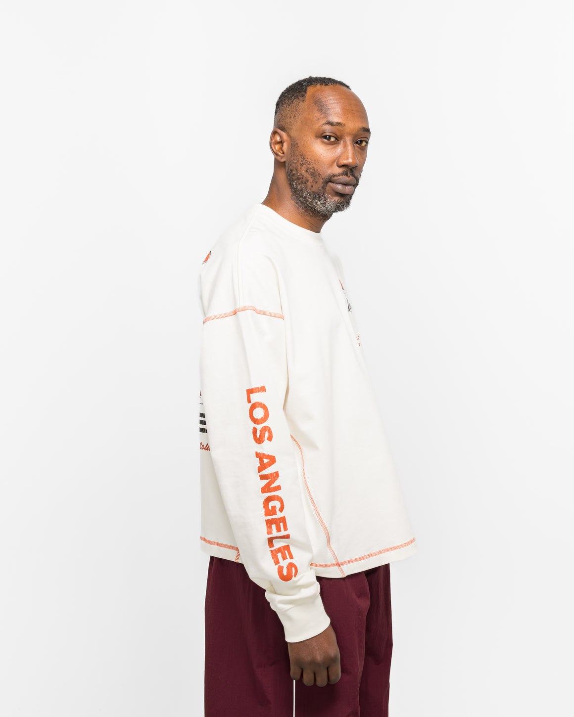 adidas - Wilshere LS Tee - Off White - UP THERE