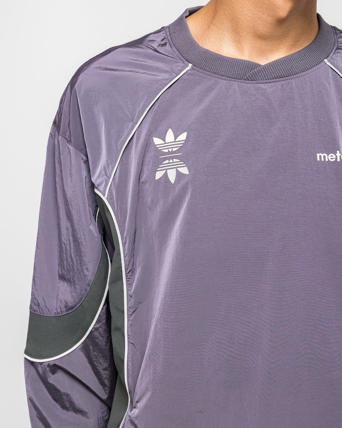 adidas - Windbreaker x Metalwood - Preloved Purple - UP THERE