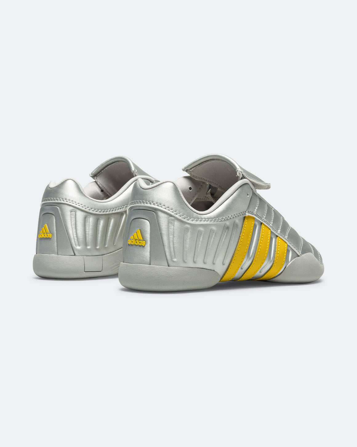 adidas - Womens Elite Mei x Miaou Motorsport - Silver Metallic/Collegiate Navy-Hazy Yellow - UP THERE