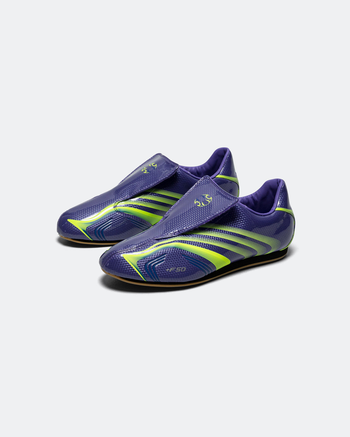 adidas - Womens Taekwondo F50 - Purple Rush/Lucid Lemon-Royal Blue - UP THERE