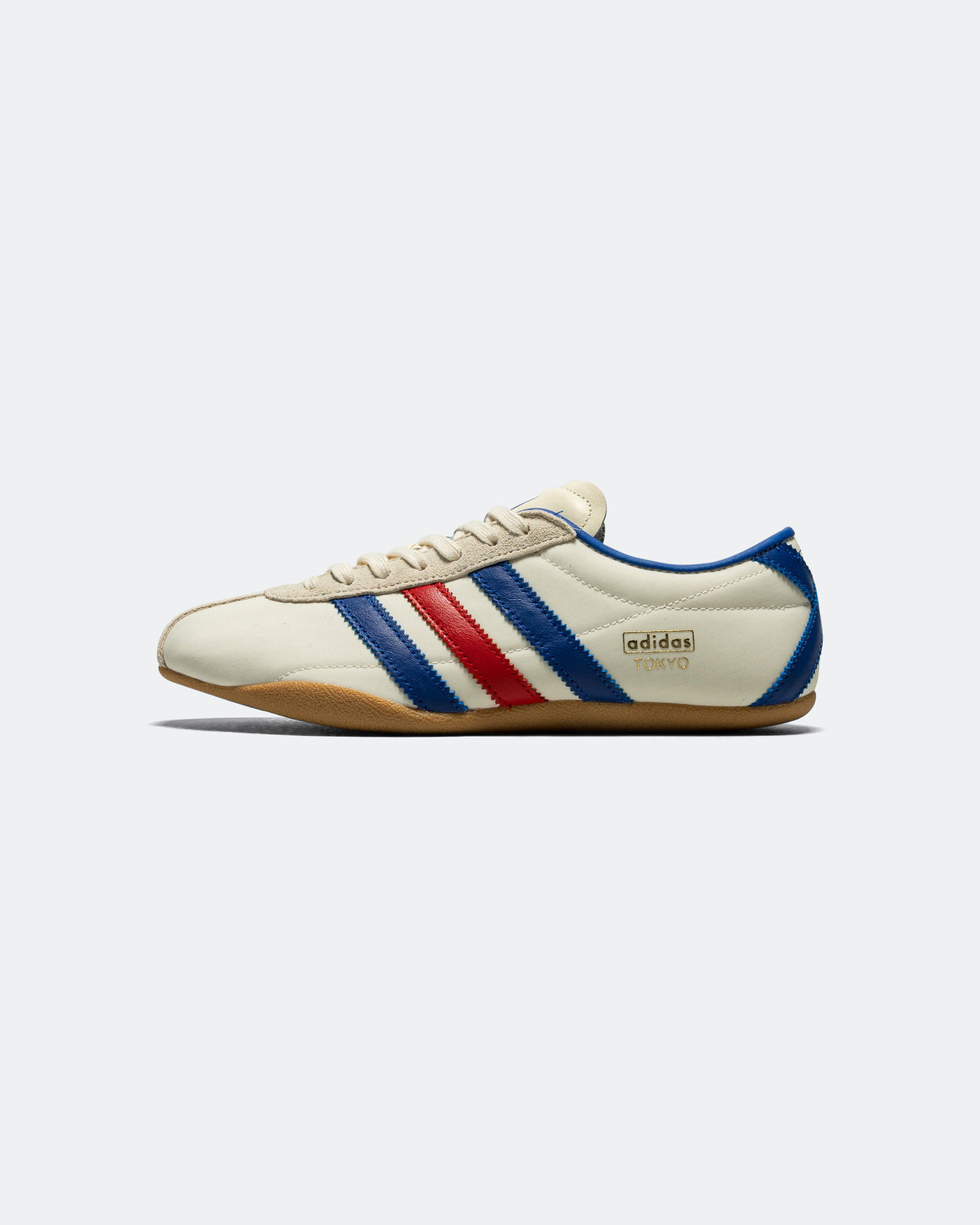 adidas - Womens Tokyo - Cream White/Royal Blue-Gum - UP THERE