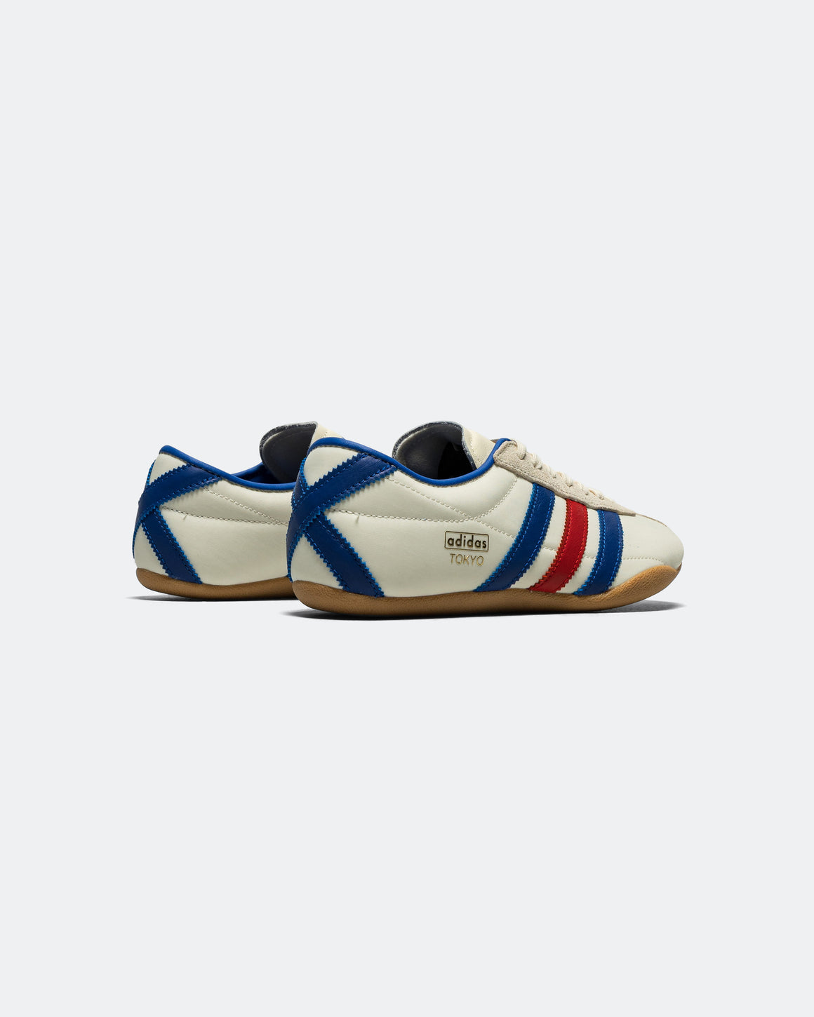 adidas - Womens Tokyo - Cream White/Royal Blue-Gum - UP THERE