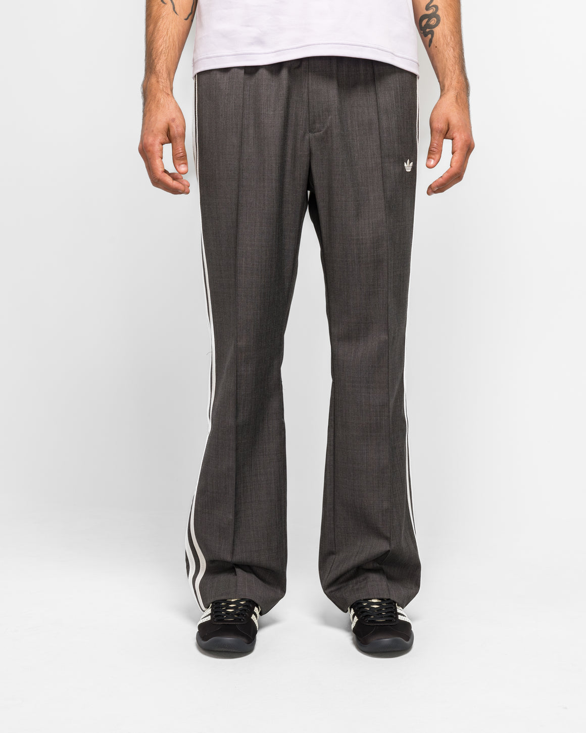 adidas - Wool Pant x Wales Bonner - Dark Grey Heather - UP THERE