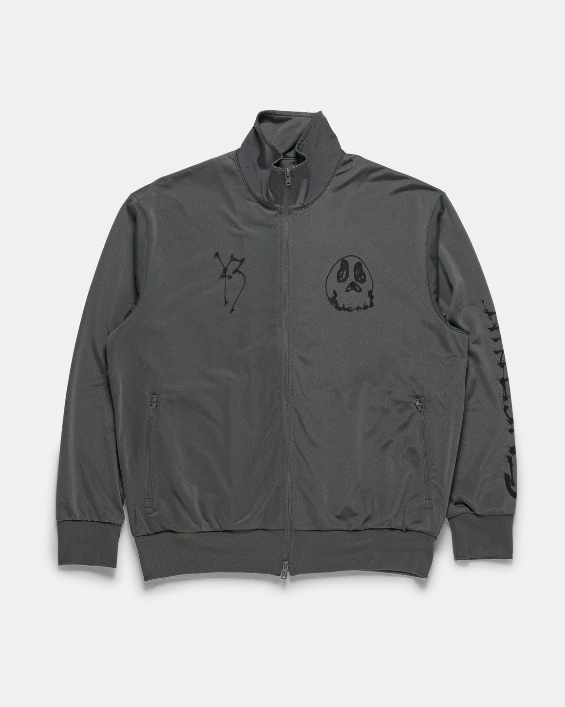 Y-3 - Y-3 Chito Graphic Track Top - Grey Five - UP THERE