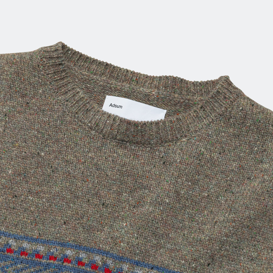 Fleck Sweater - Tracks Stripe