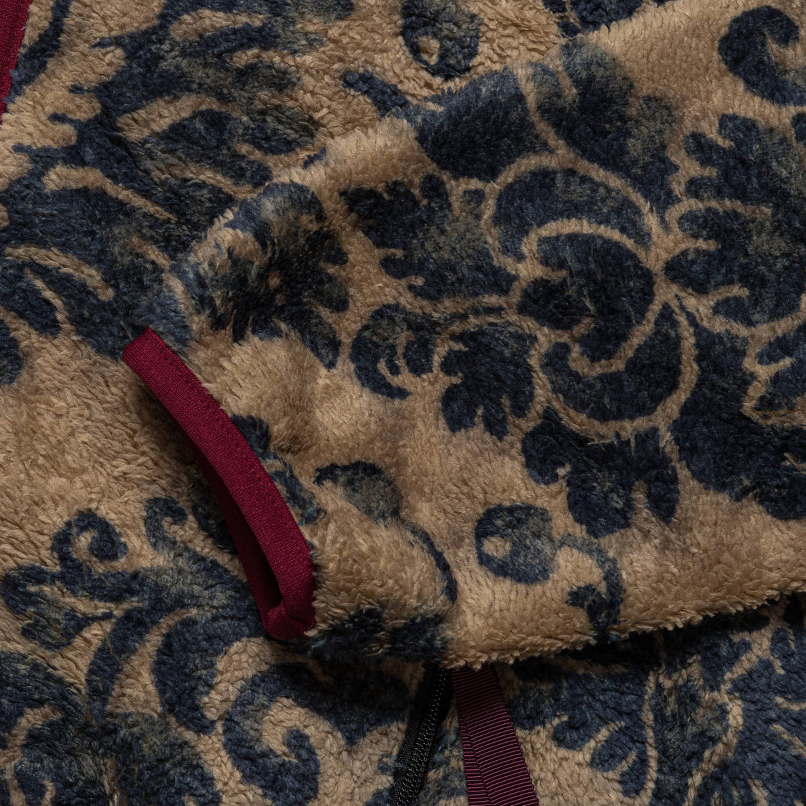 Kapital - DAMASK Fleece ZIP Blouson (VirginMary) - Beige - UP THERE