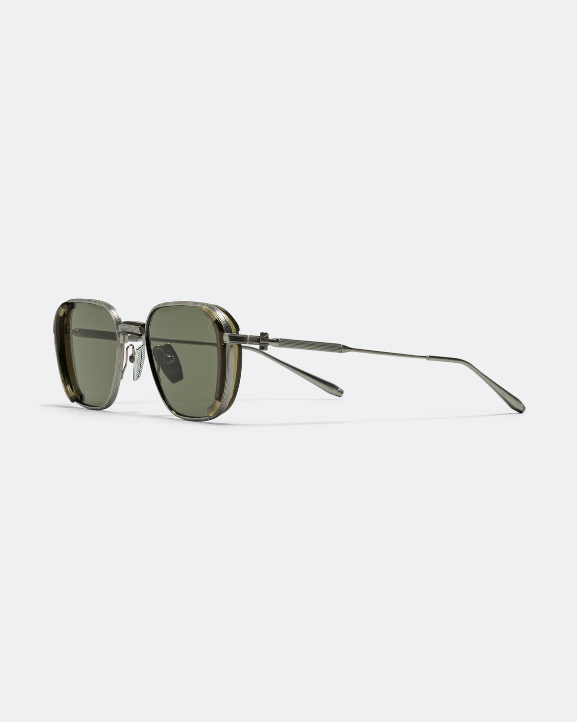 Akoni - Eclipse - Olive/Brushed Black Palladium-Olive Lenses - UP THERE
