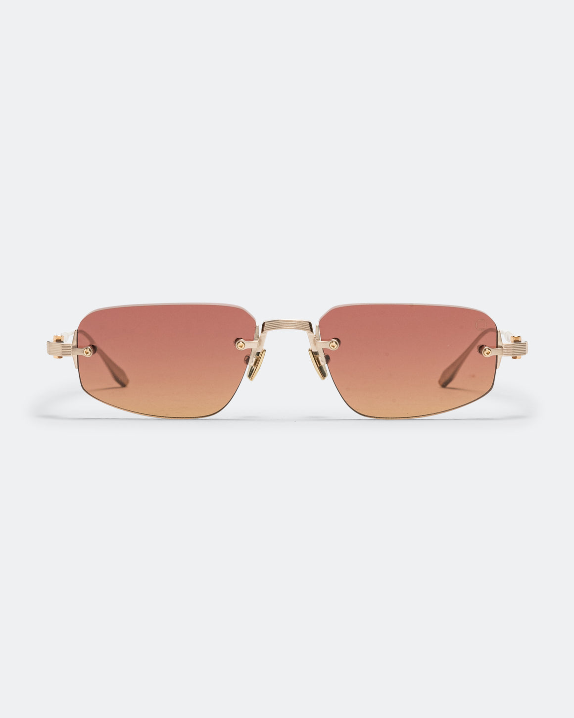 Akoni - Juno-Three - Brushed Platinum Gold w/Antique Gold - Mars to Amber Lenses - UP THERE
