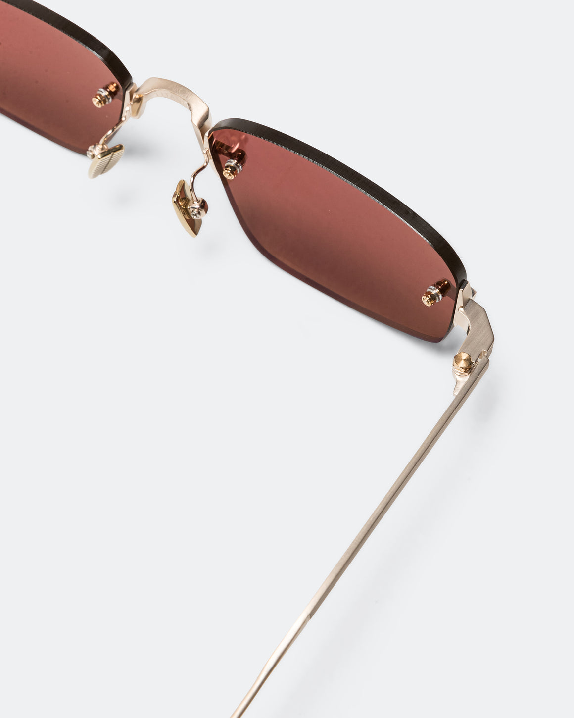 Akoni - Juno-Three - Brushed Platinum Gold w/Antique Gold - Mars to Amber Lenses - UP THERE