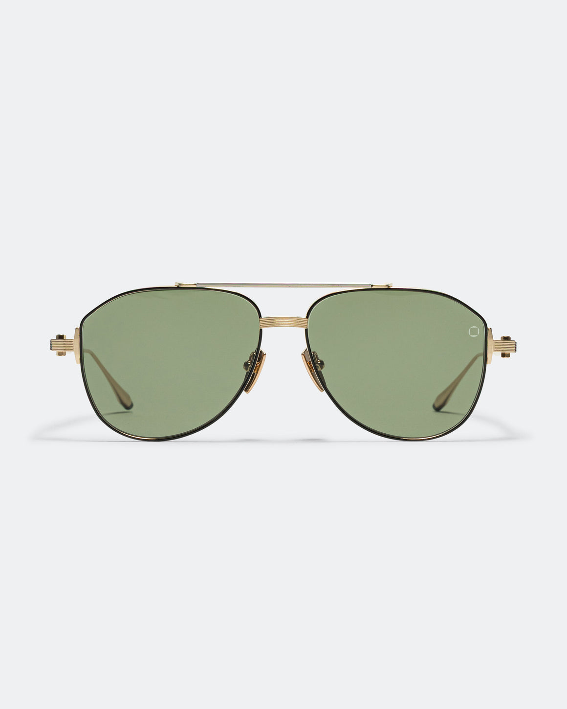 Akoni - Helios - Brushed Gold/Black Palladium-Black Enamel - UP THERE