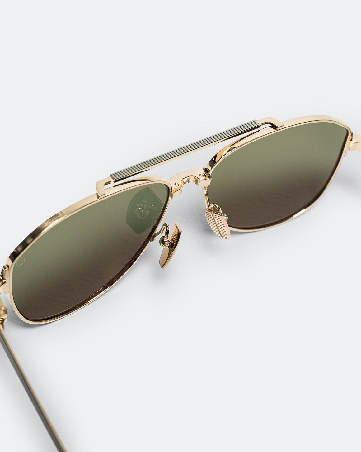 Akoni - Helios - Brushed Gold/Black Palladium-Black Enamel - UP THERE