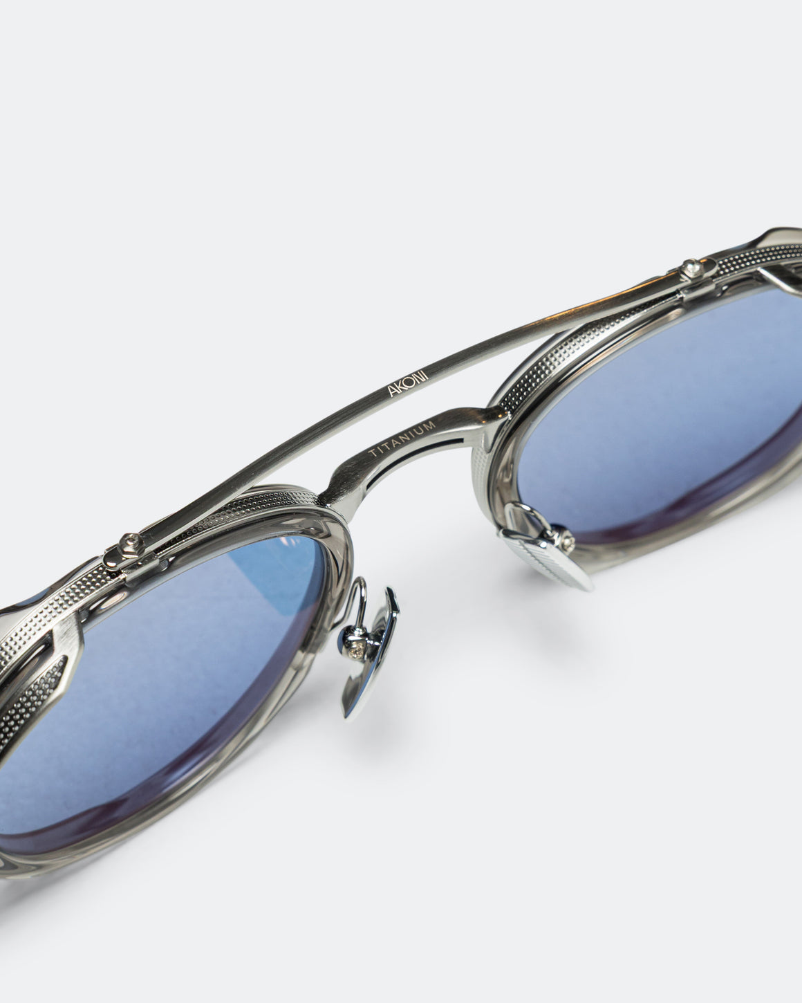 Akoni - Infinity - Brushed Black Palladium/Dustry Blue - UP THERE