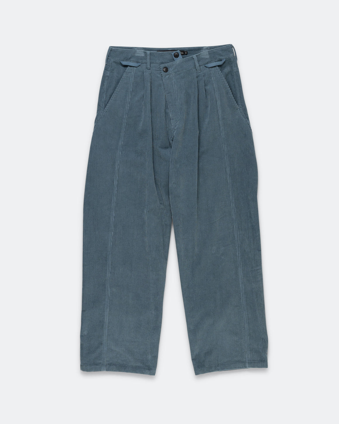 Andersson Bell - Crossover Wide-Leg Corduroy Trousers - Sky Blue - UP THERE