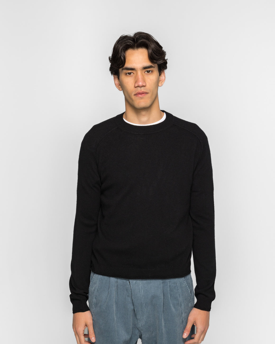 Andersson Bell - Shane Cashmere Crew-Neck Sweater - Black - UP THERE