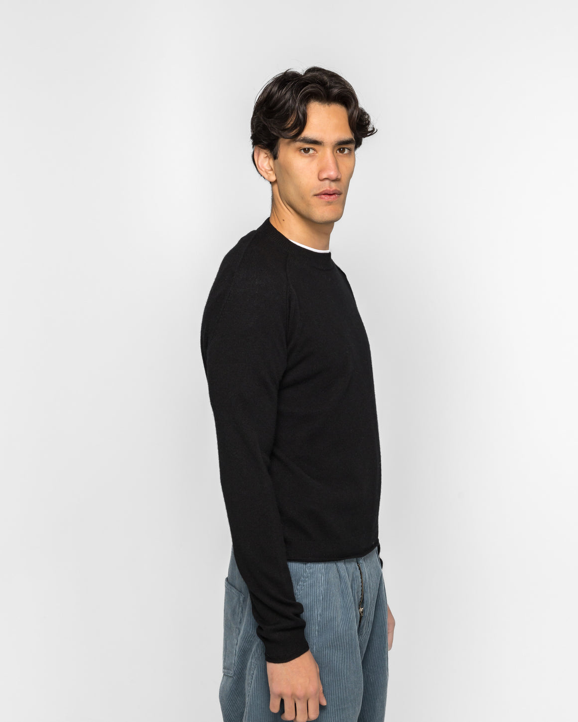 Andersson Bell - Shane Cashmere Crew-Neck Sweater - Black - UP THERE