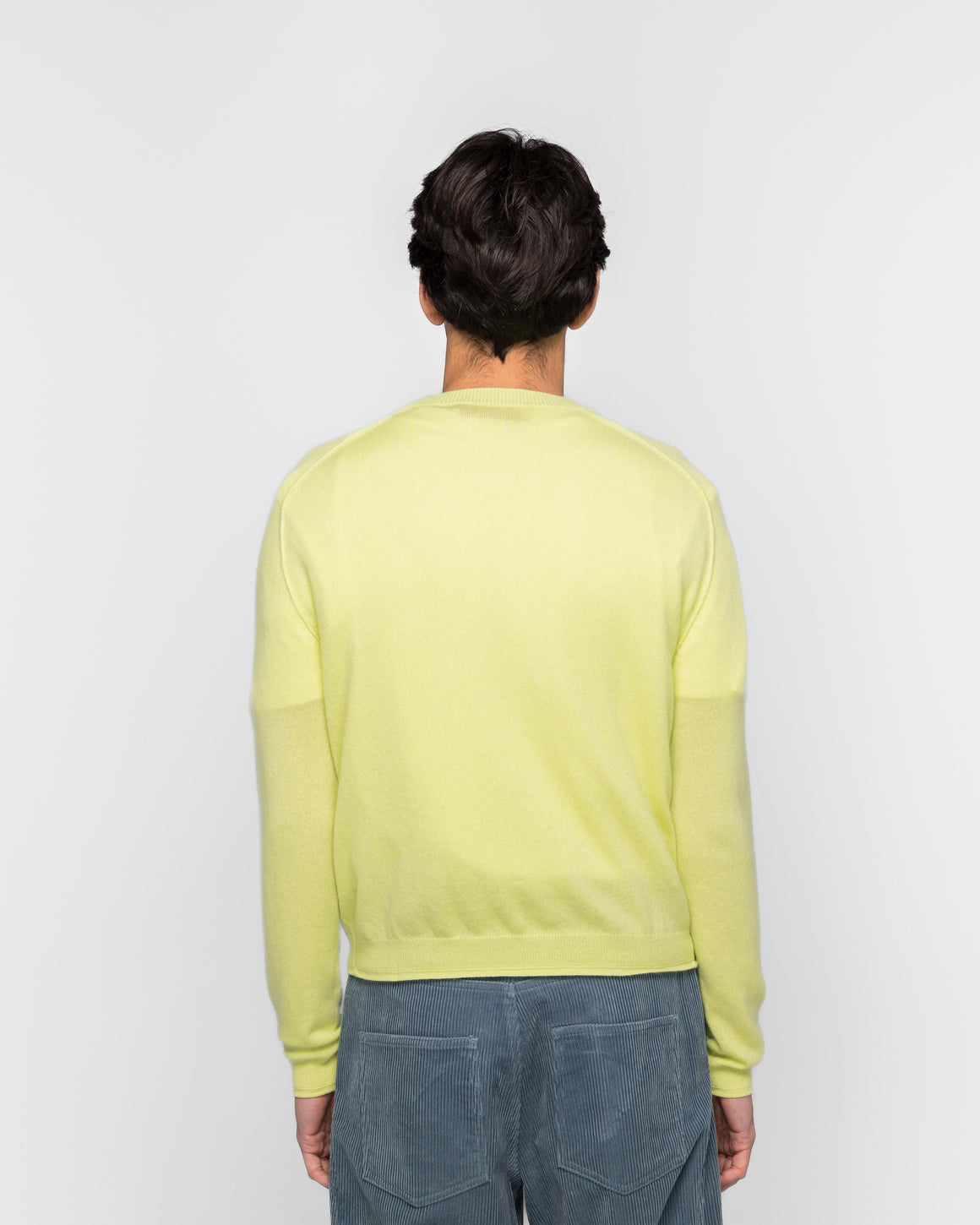 Andersson Bell - Shane Cashmere Crew-Neck Sweater - Lemon - UP THERE