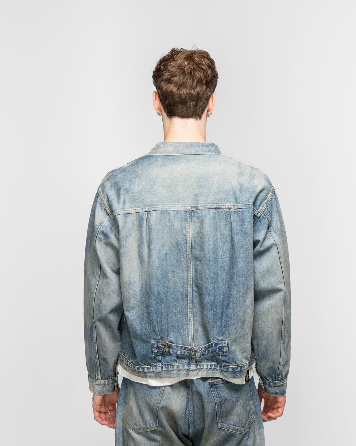 A.PRESSE - 1st Type Denim Jacket- Indigo - UP THERE