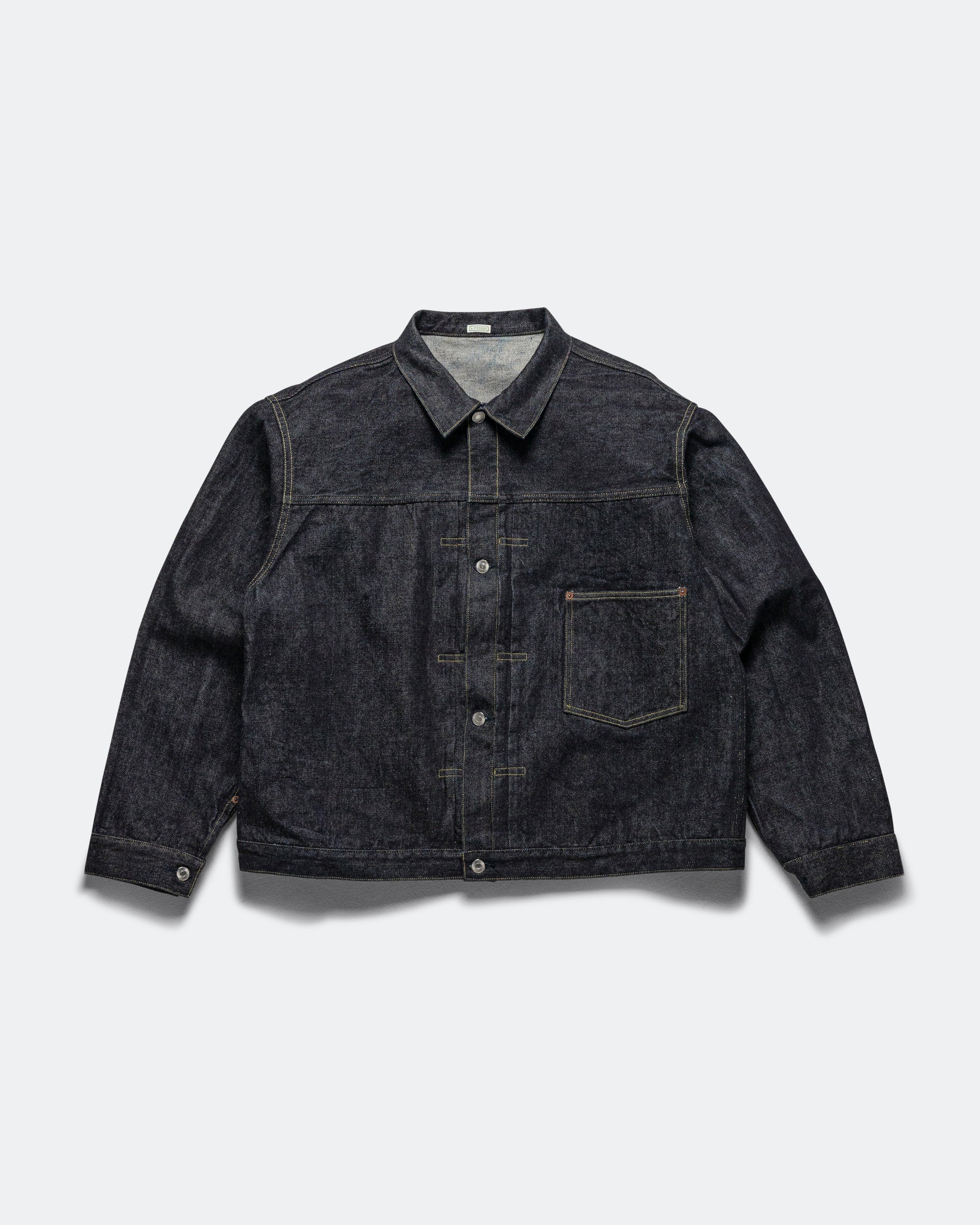 アプレッセ1st Type Denim Jacket ONE WASH A.PRESSE - 1st Type Denim Jacket - One Wash | UP THERE