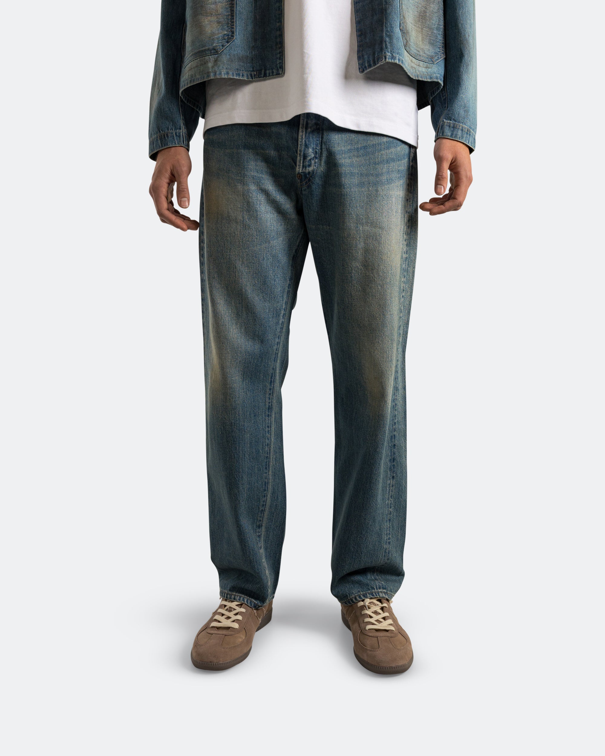 新品　a.presse No.2 Washed Denim Pants A.PRESSE NO.2 Washed Denim Pants – unexpected store