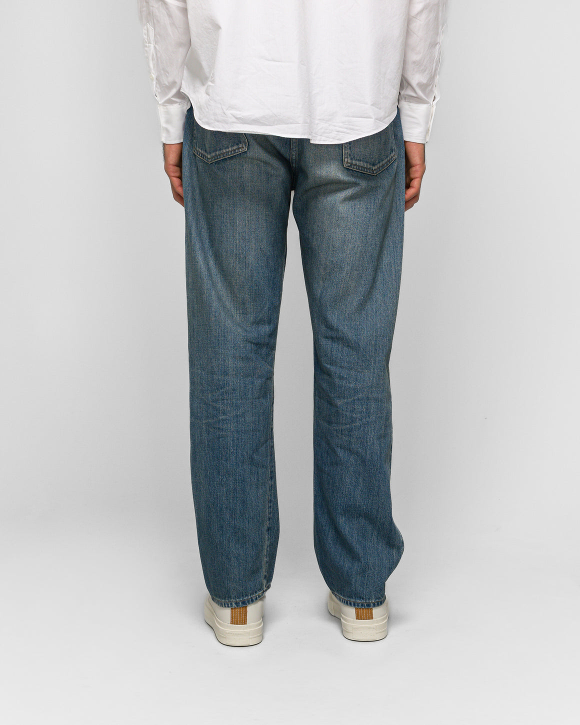 A.PRESSE - No.2 Washed Denim Pants - Indigo - UP THERE