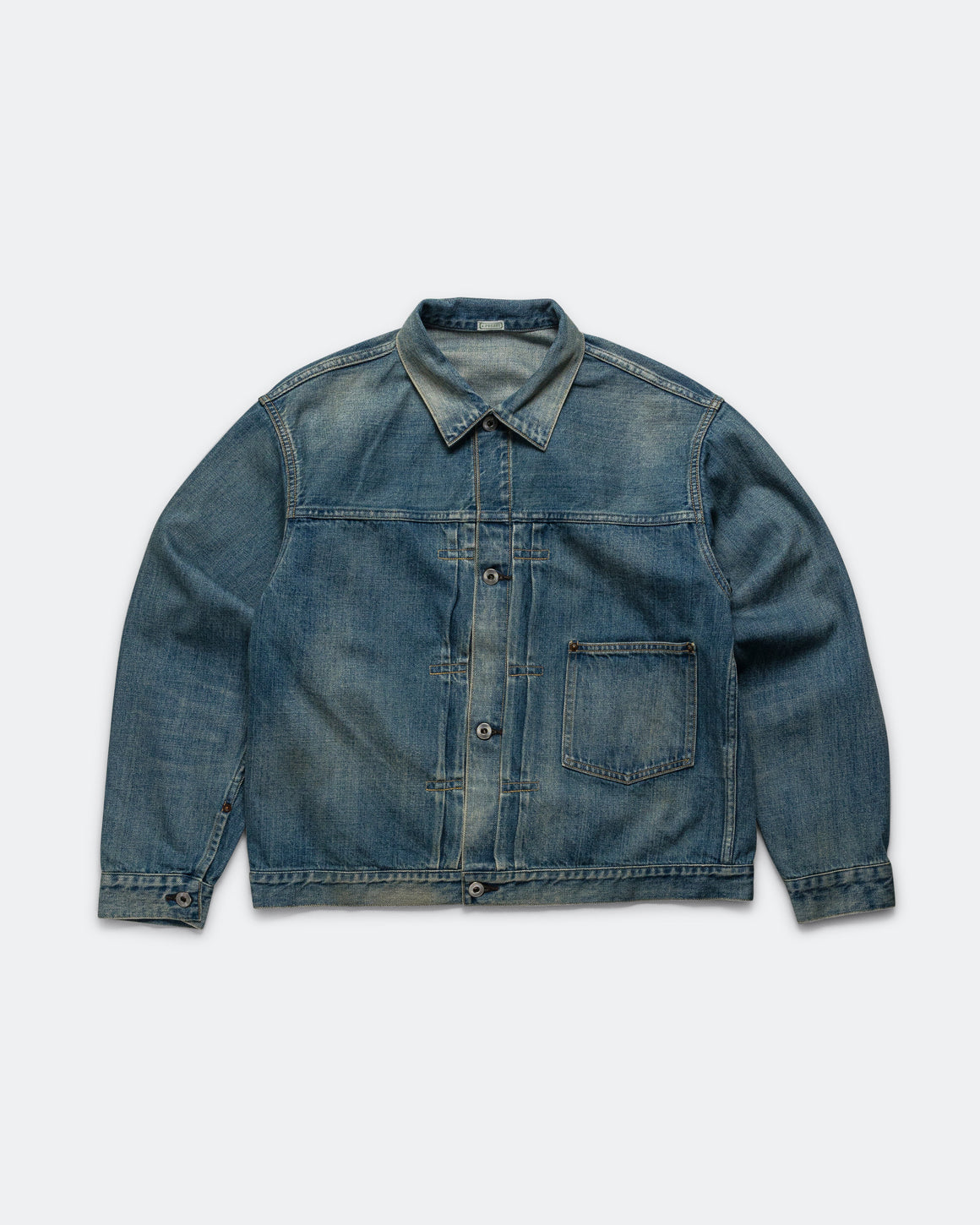 【希少サイズ44】A.PRESSE No.213 Denim Jacket A.PRESSE - No.213 Denim Jacket - Indigo | UP THERE