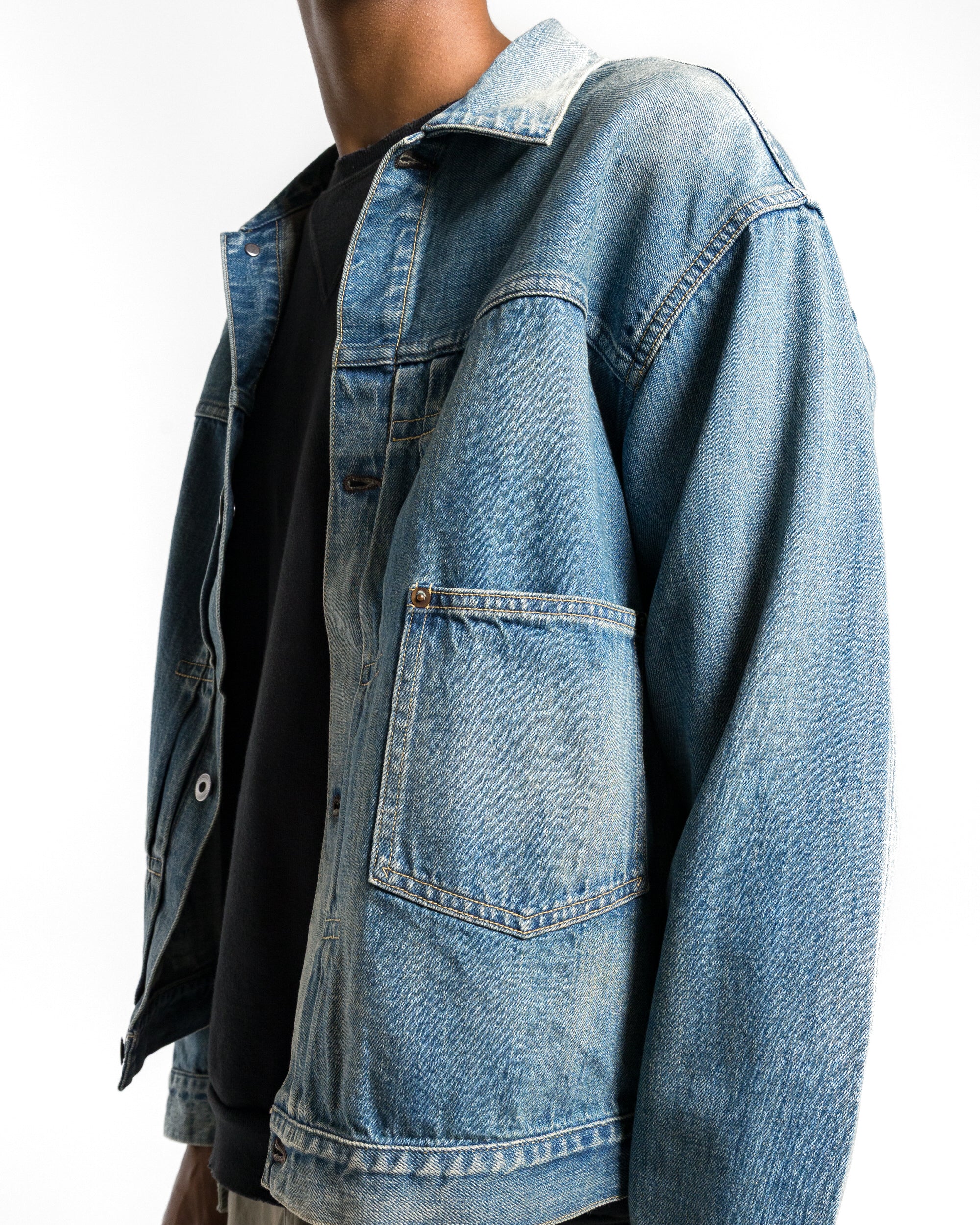 A.PRESSE - No.213 Denim Jacket - Indigo | UP THERE