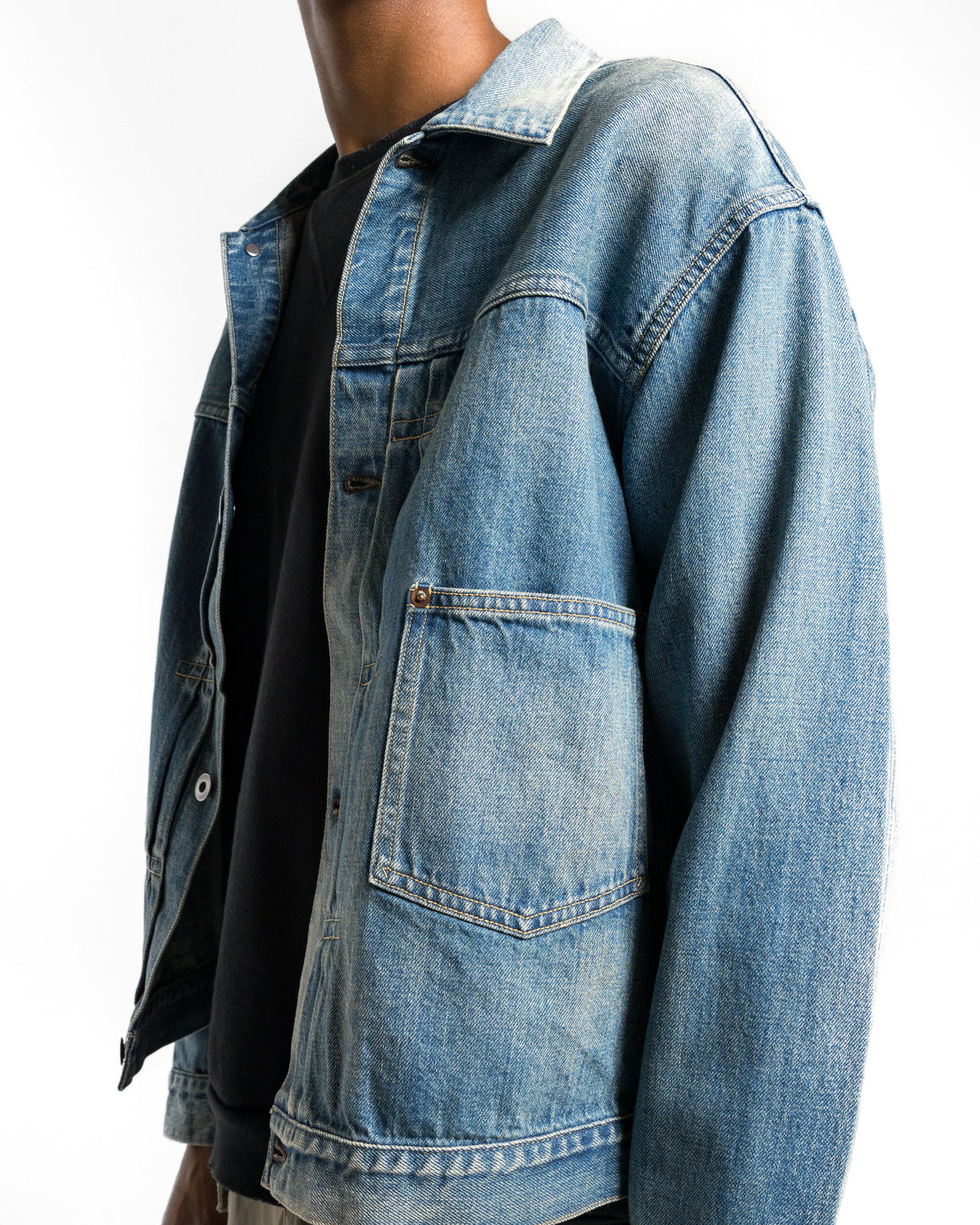 A.PRESSE - No.213 Denim Jacket - Indigo - UP THERE