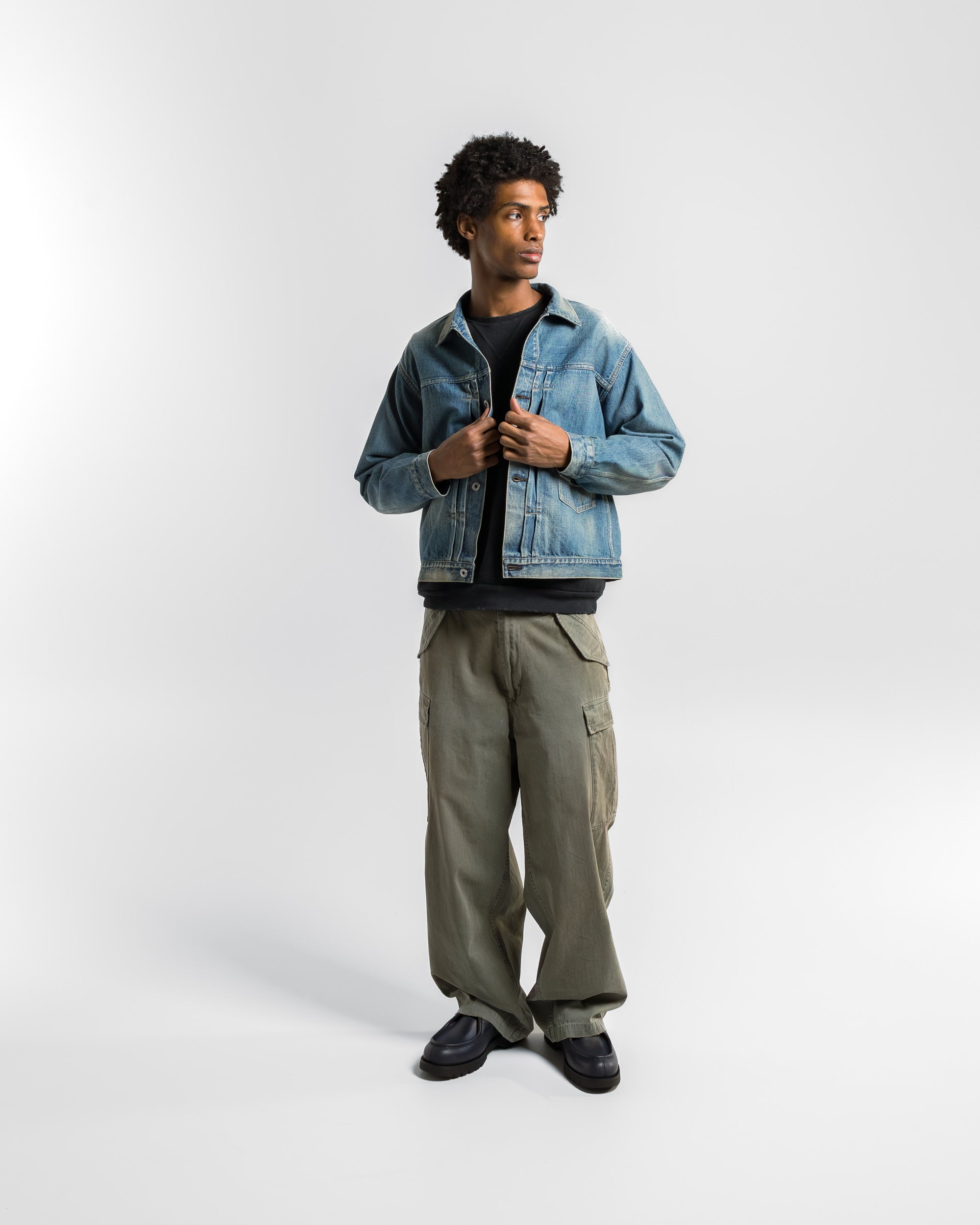 A.PRESSE - No.213 Denim Jacket - Indigo | UP THERE