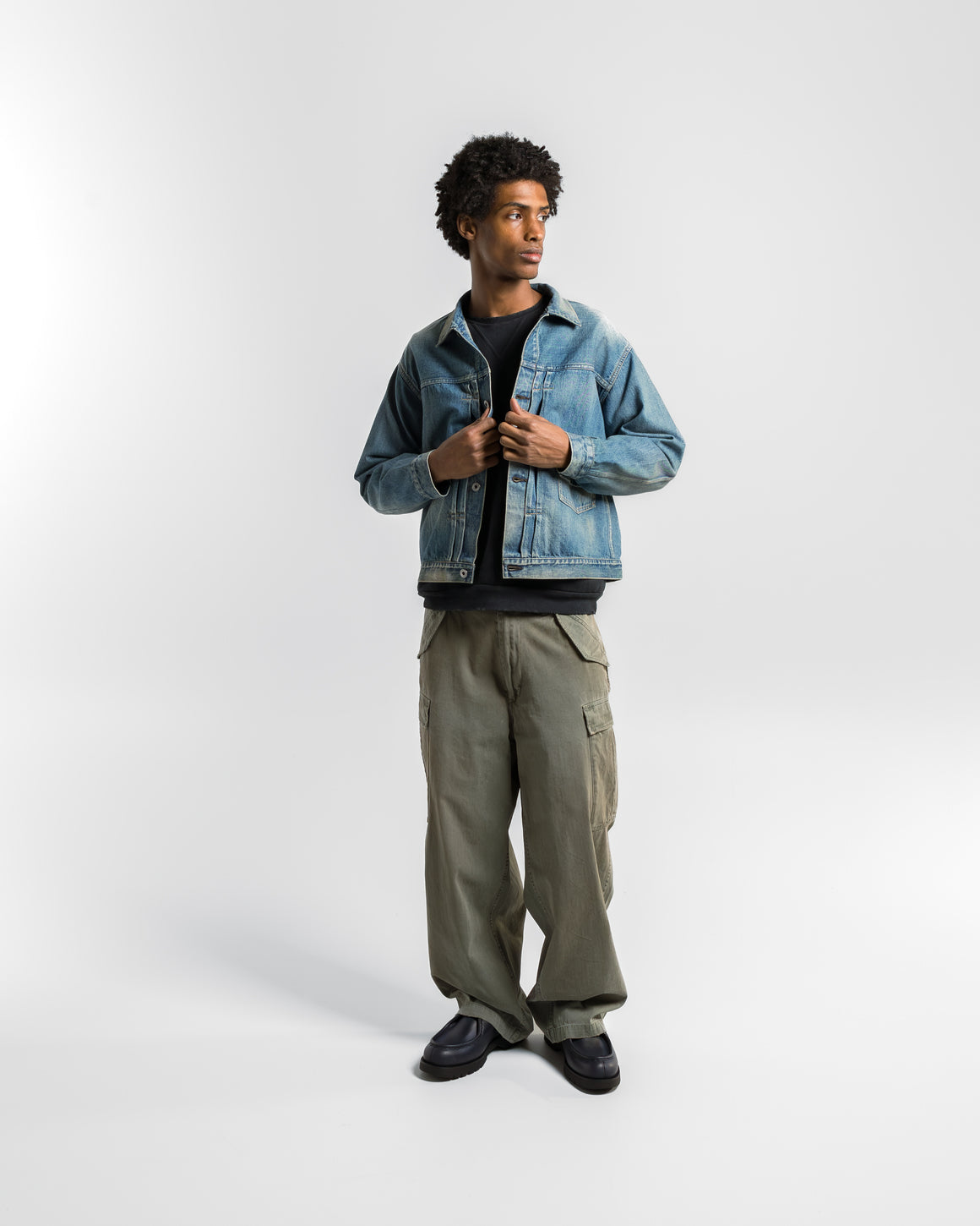 A.PRESSE - No.213 Denim Jacket - Indigo | UP THERE