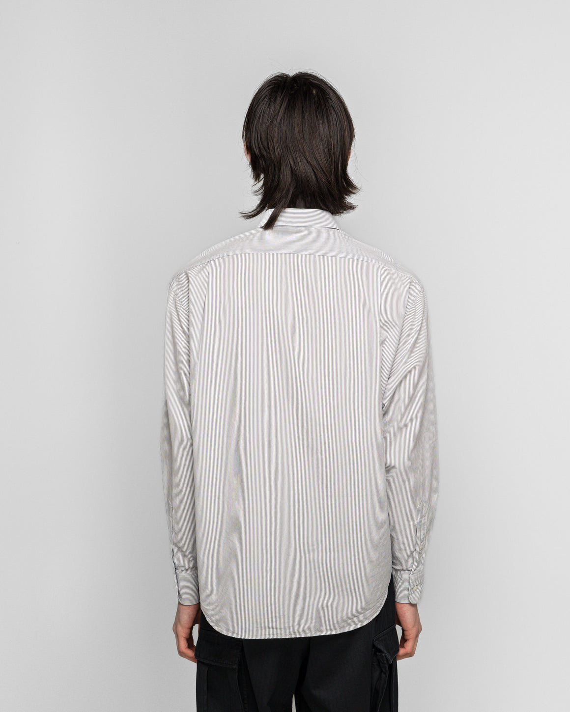 A.PRESSE - Spread Collar Shirts - Grey - UP THERE