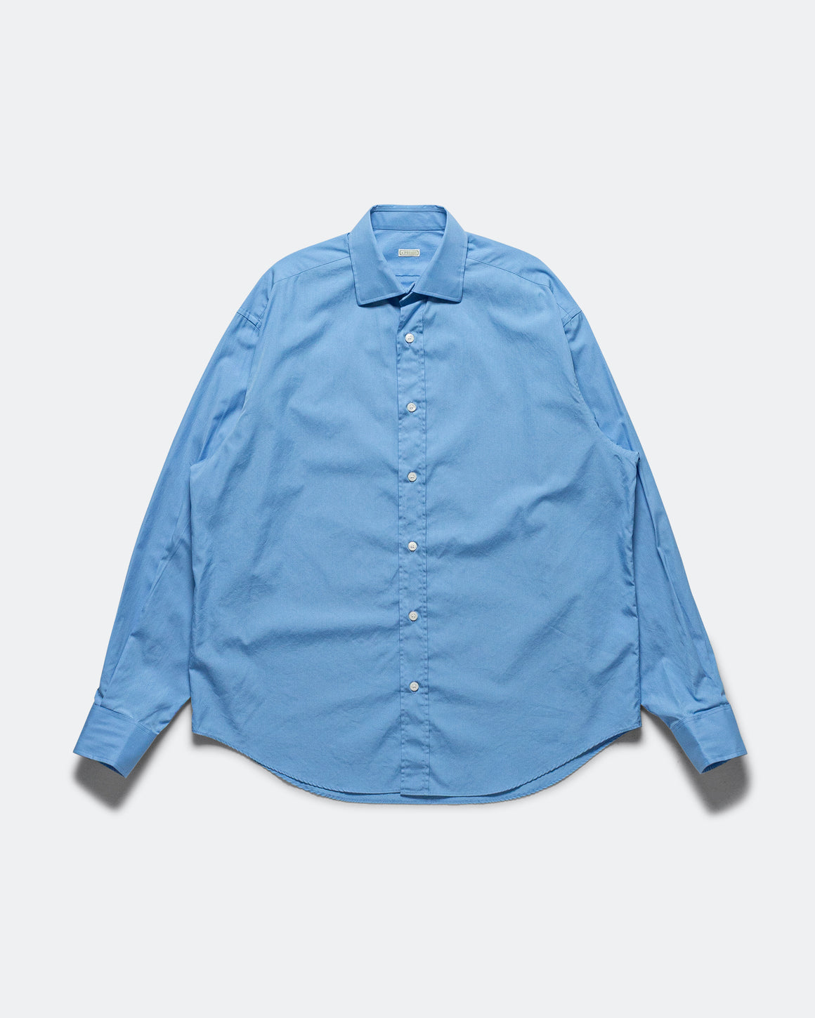 A.PRESSE - Spread Collar Shirts - Sax - UP THERE