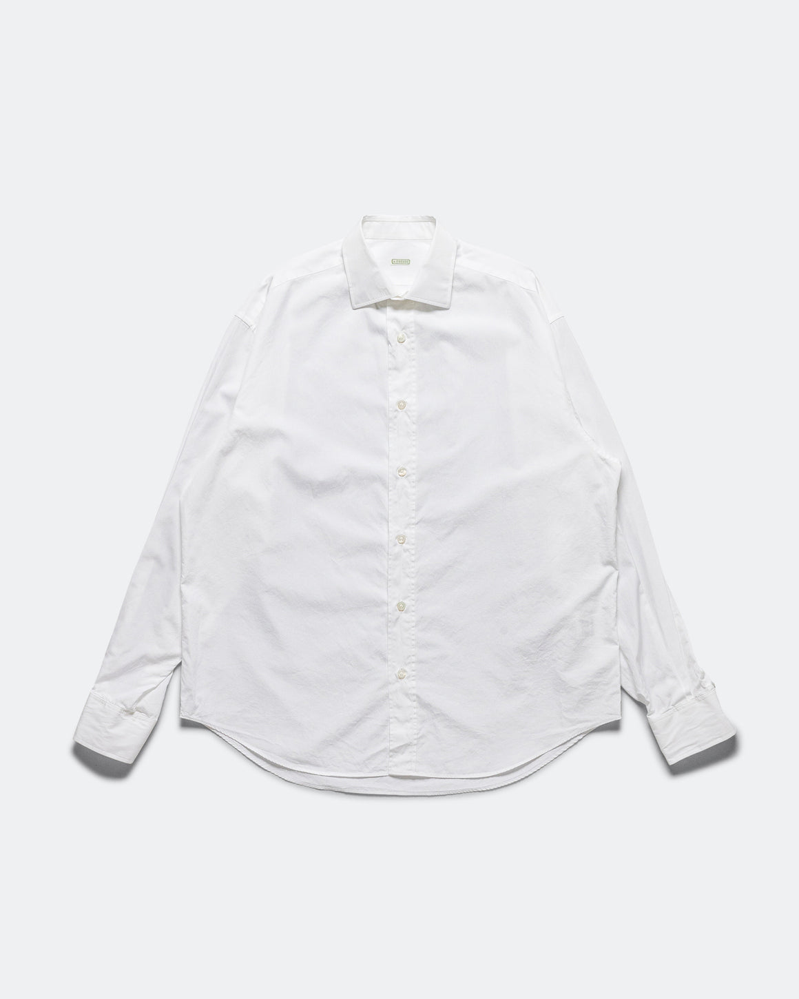 A.PRESSE - Spread Collar Shirts - White - UP THERE