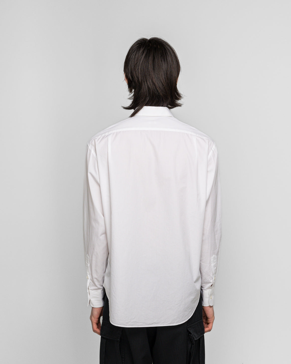 A.PRESSE - Spread Collar Shirts - White - UP THERE