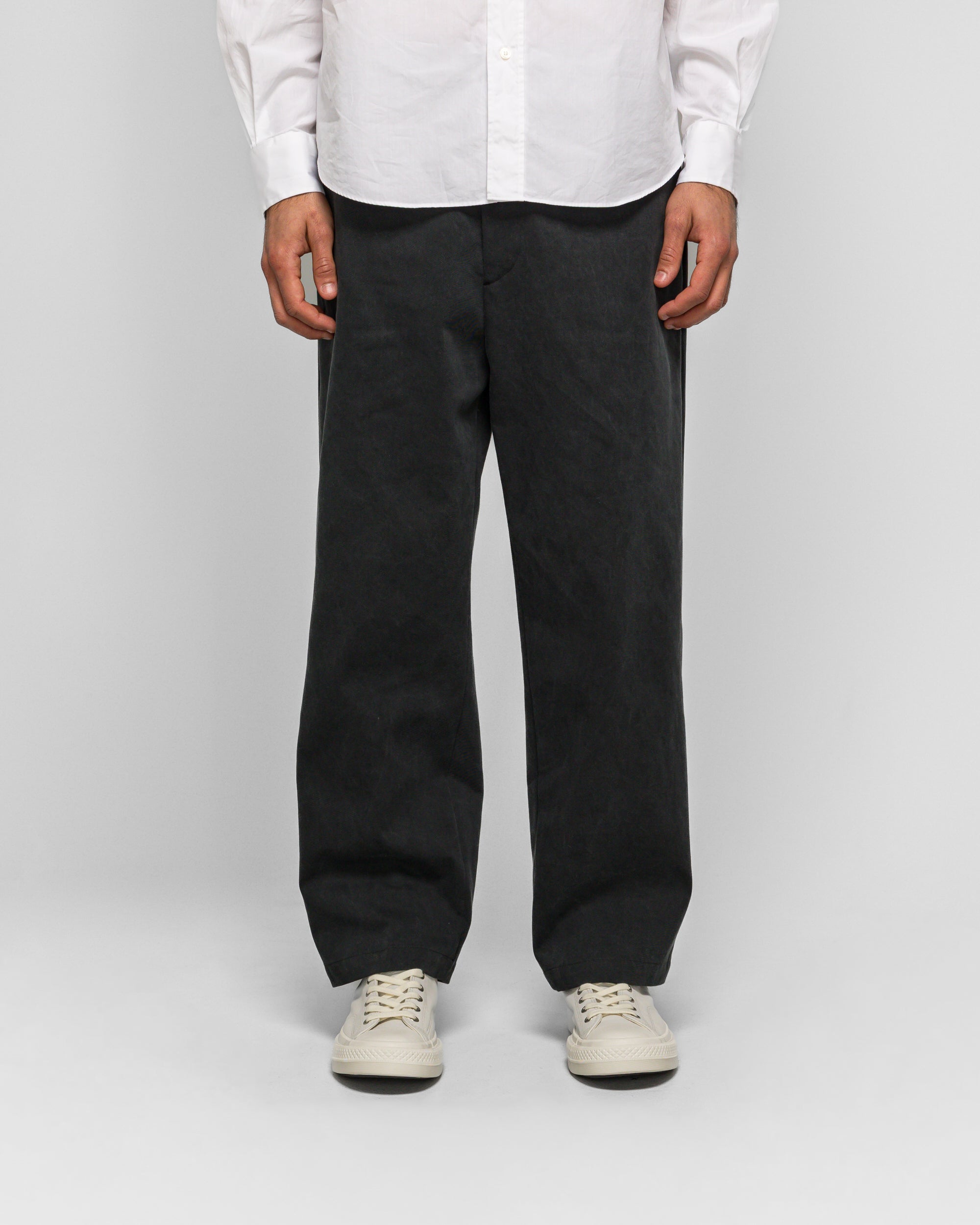 A.PRESSE - Type.3 Chino Trousers - Black | UP THERE